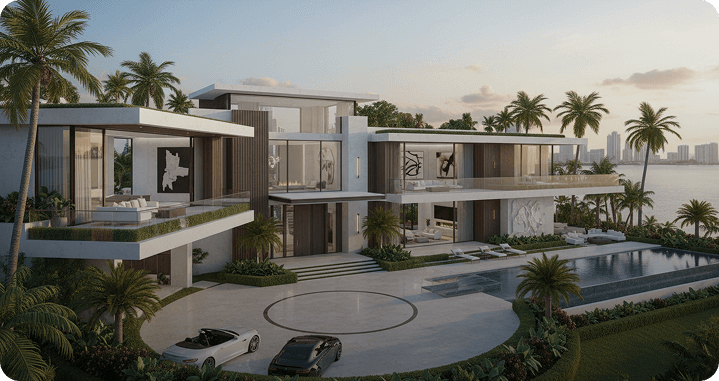 Luxury property listed with ARF Realty